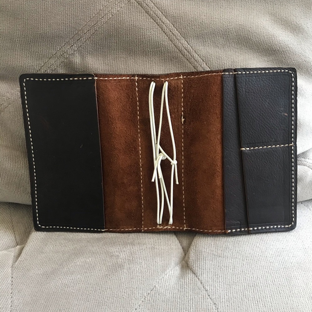 A6 Speckled Fawn Leather Notebook Cover